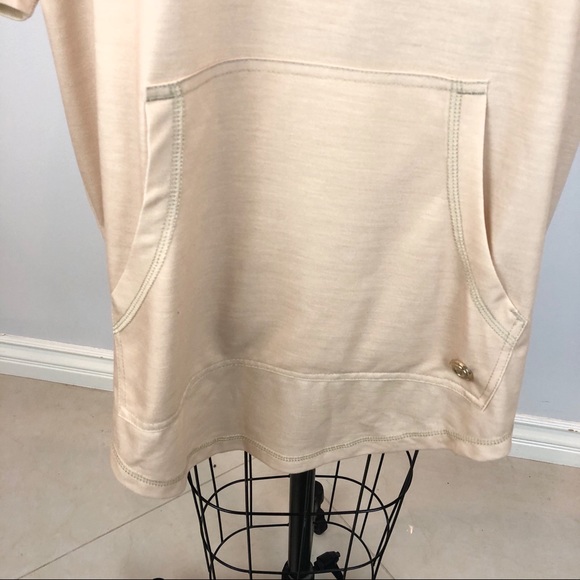 OAKBAY FITS Desert Dust Camo High Low Kangaroo Tee - Picture 3 of 8